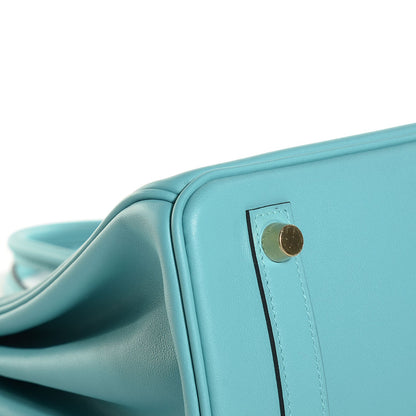 Hermes Swift Birkin 25 Bleu Saint Cyr 13 of 29