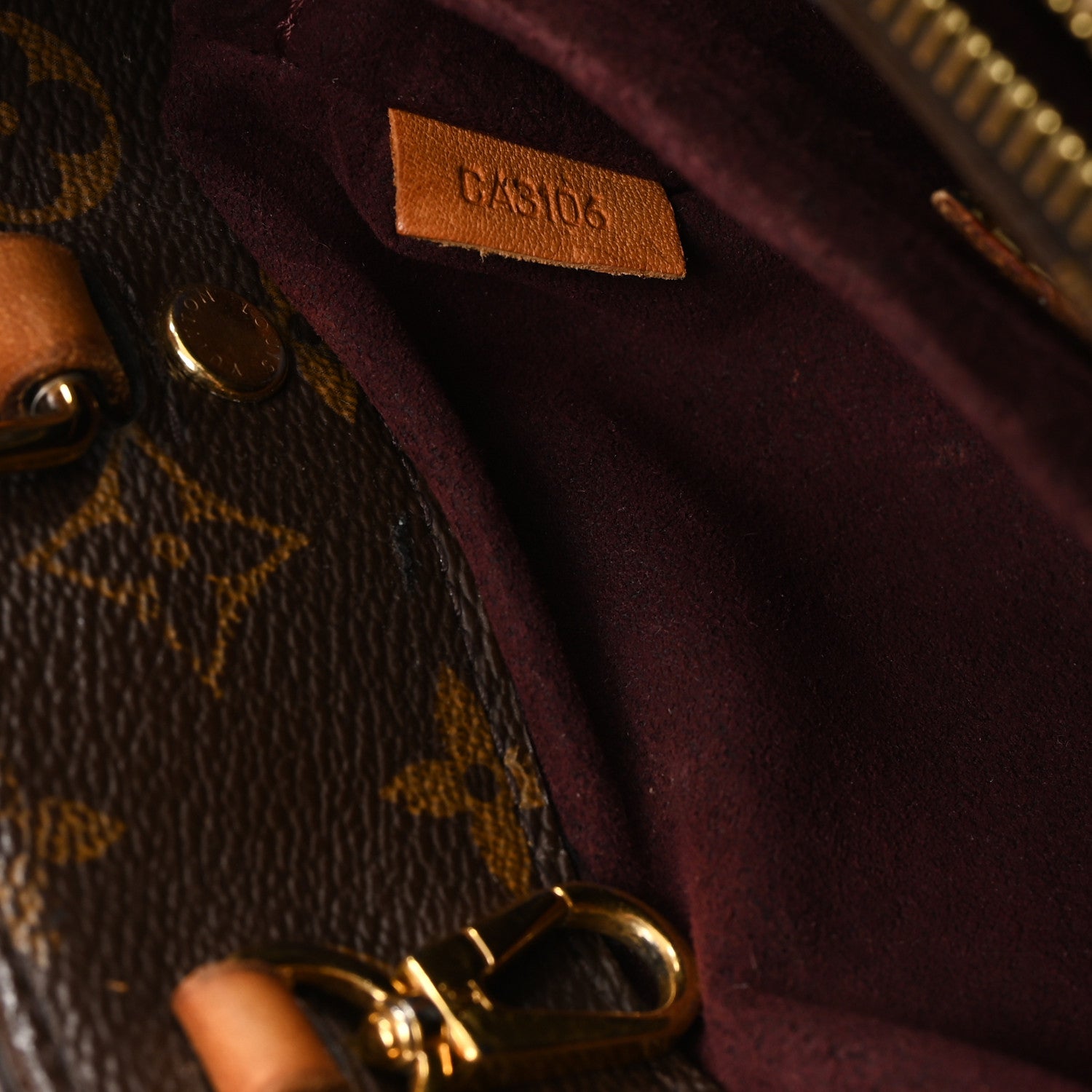 Louis Vuitton Monogram Montaigne BB 7 of 12