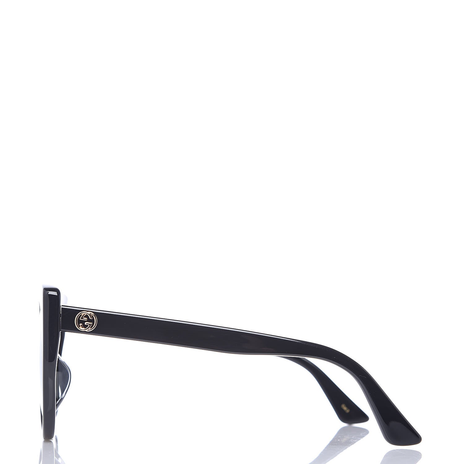 Gucci Cat Eye Sunglasses GG 0325S Black 2 of 7
