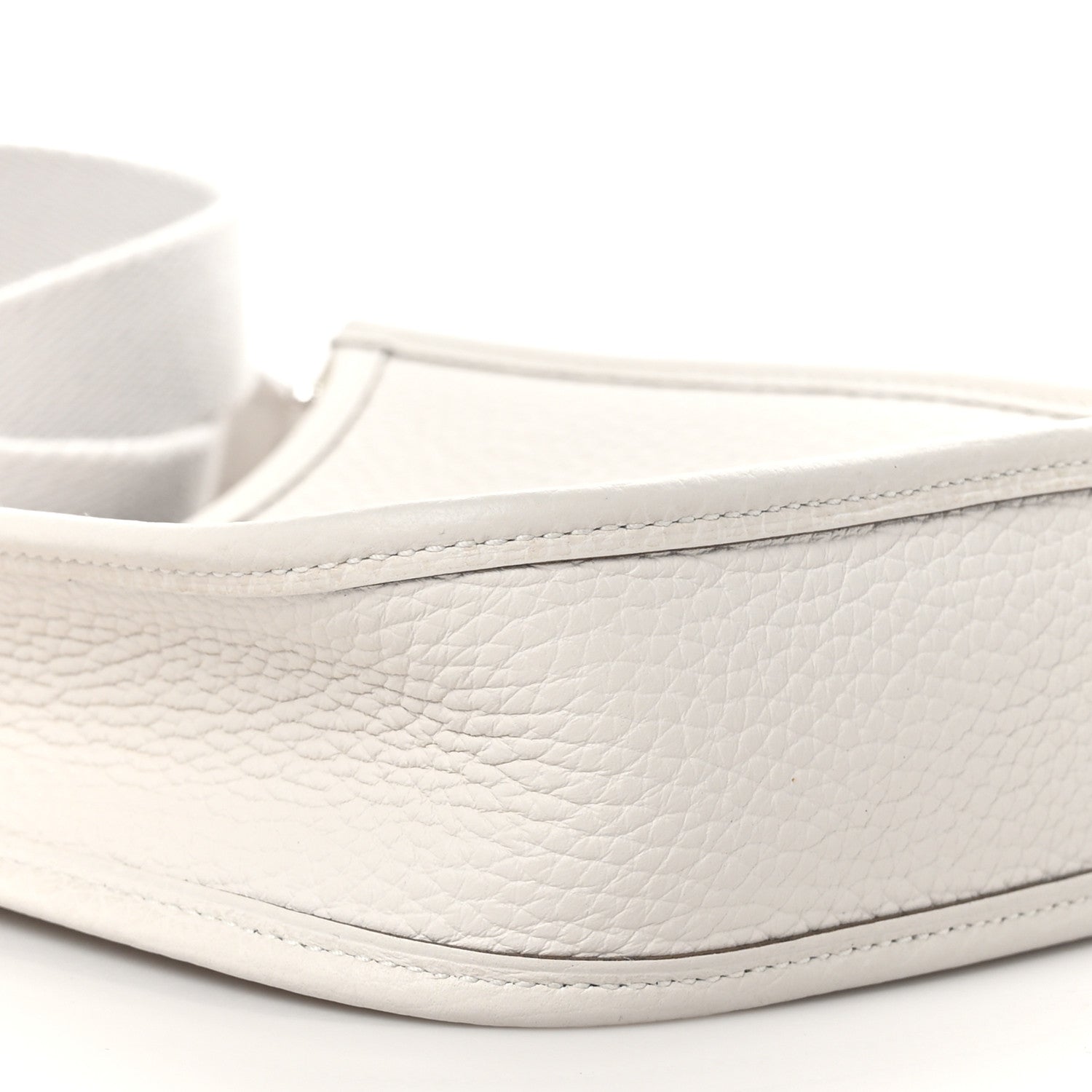 Hermes Taurillon Clemence Amazone Evelyne TPM New White 8 of 10
