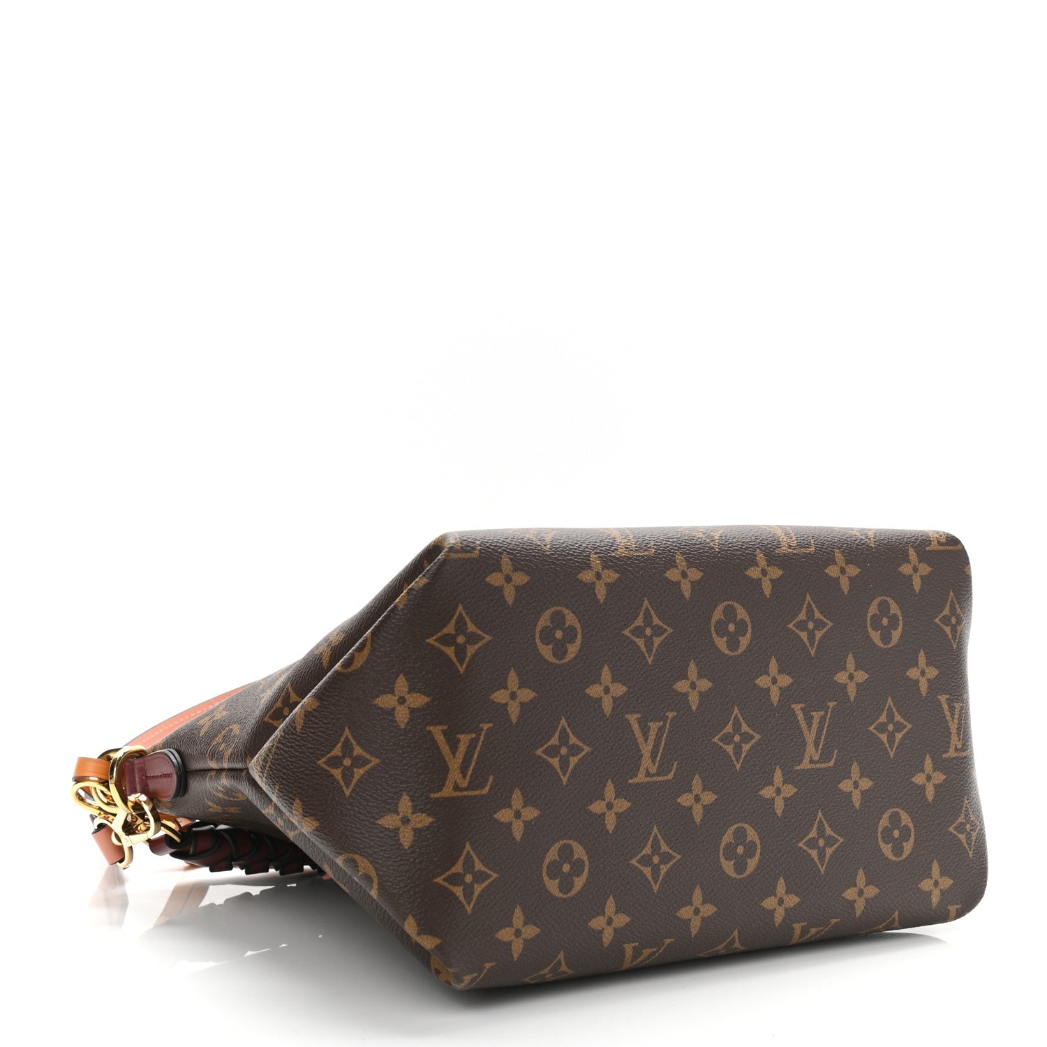 Louis Vuitton Monogram Beaubourg Hobo Mini Bordeaux Red Peach Safran Blue Jean Blue 5 of 10