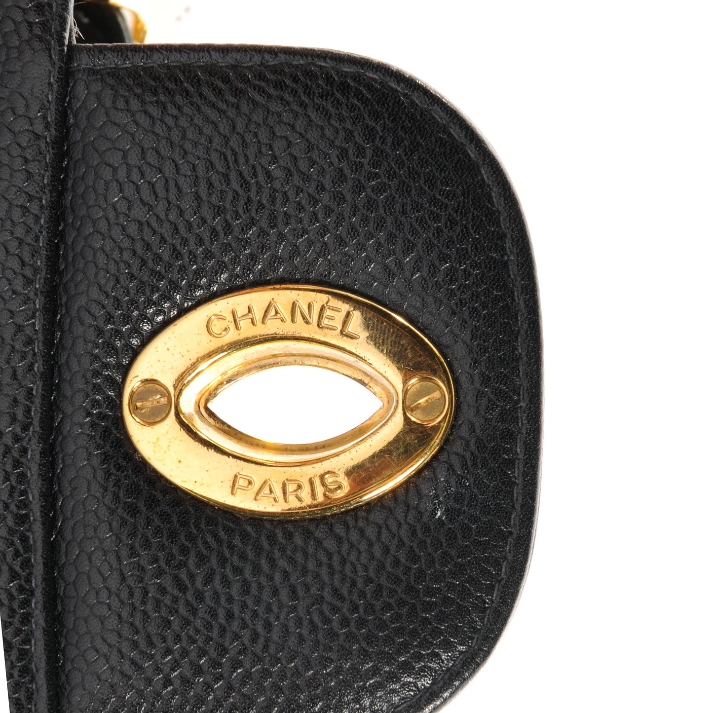Caviar Jumbo Single Flap Black