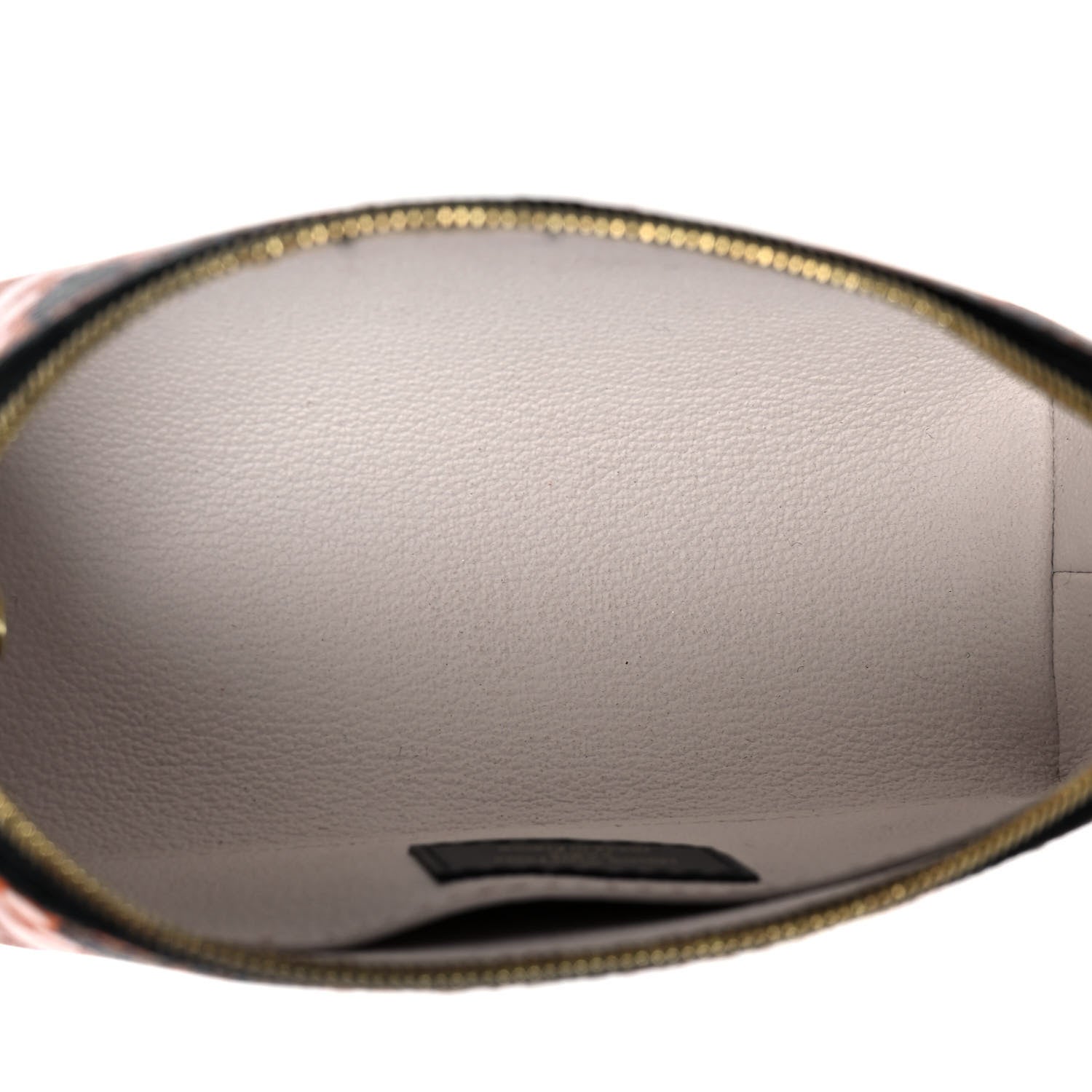 Louis Vuitton Monogram Giant Crafty Cosmetic Pouch Crème Caramel 5 of 8