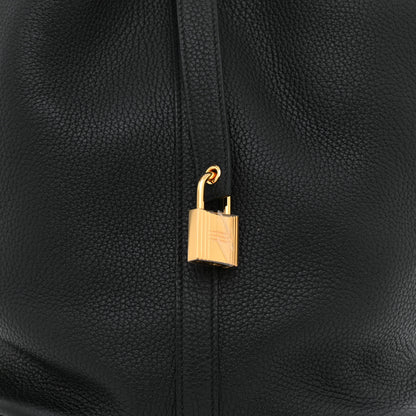 Hermes Taurillon Clemence Picotin Lock 26 GM Black 8 of 11