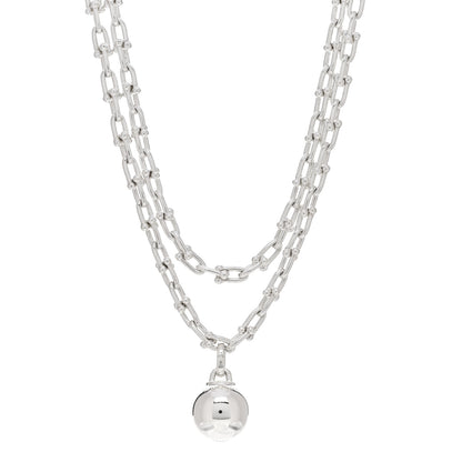 Tiffany Sterling Silver HardWear Wrap Necklace 1 of 4