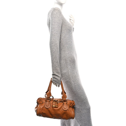 Chloe Calfskin Medium Paddington Satchel Tan 2 of 10