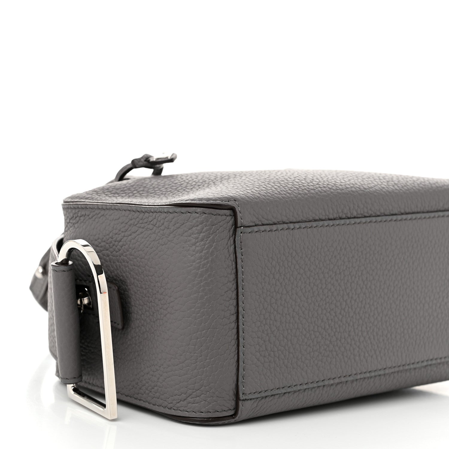 Delvaux Taurillon Soft Mini Cool Box Satchel Stone 9 of 11