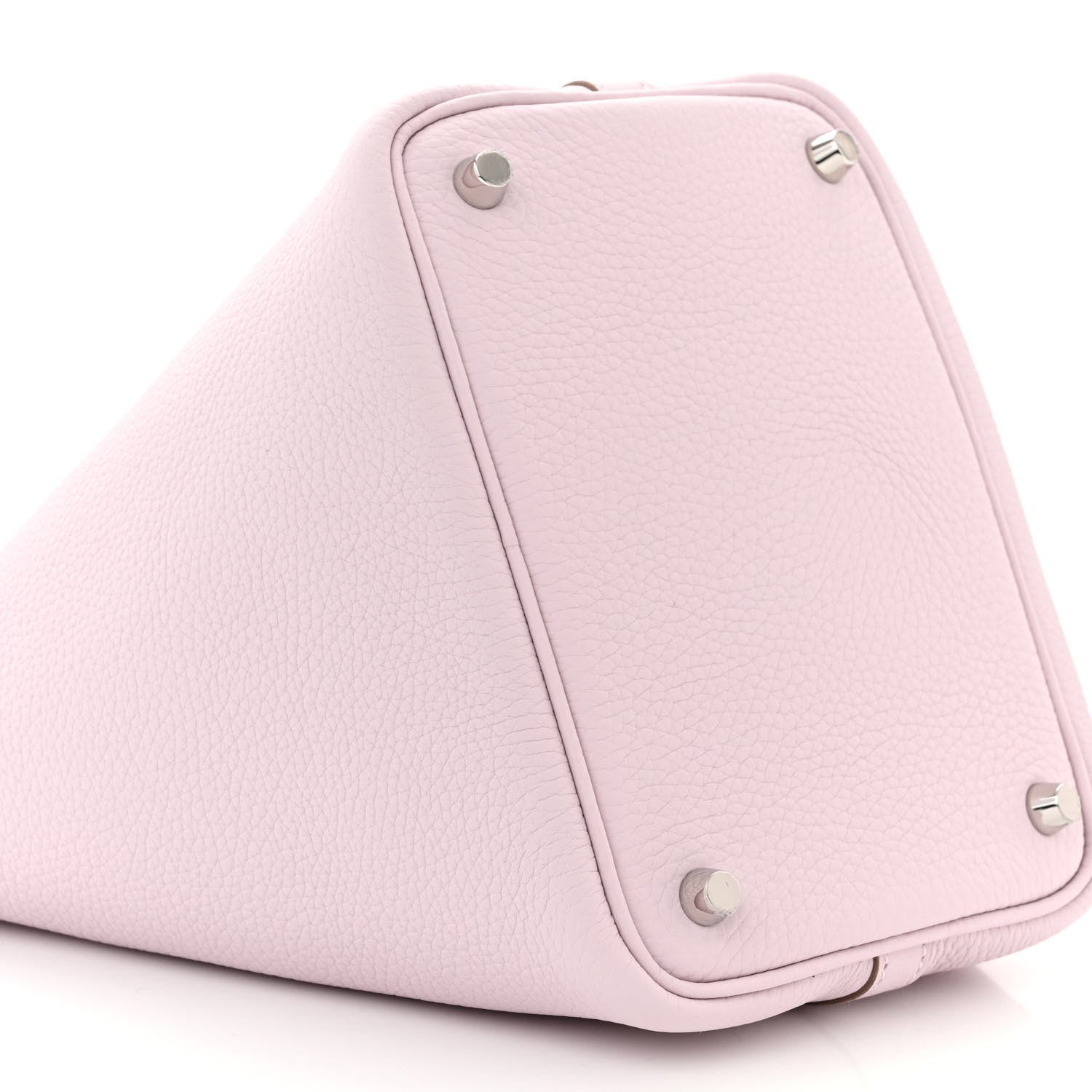 Hermes Taurillon Clemence Picotin Lock 18 PM Mauve Pale 9 of 11