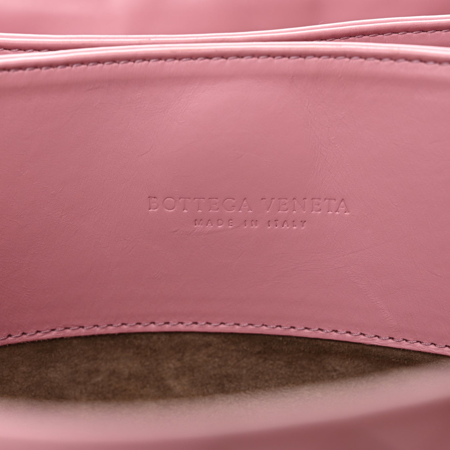 Nappa Intrecciato Small Roma Tote Mallow