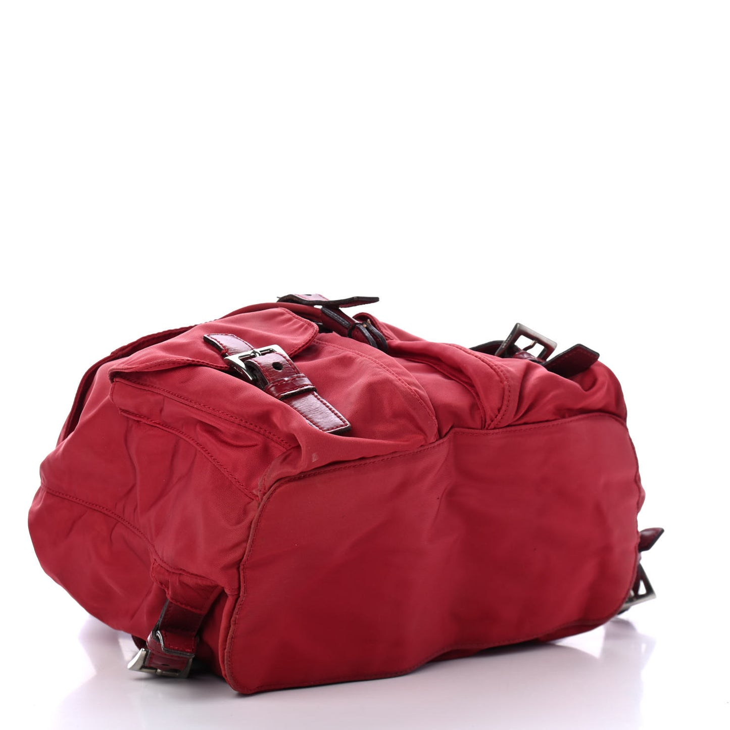Nylon Vela Small Backpack Rosso