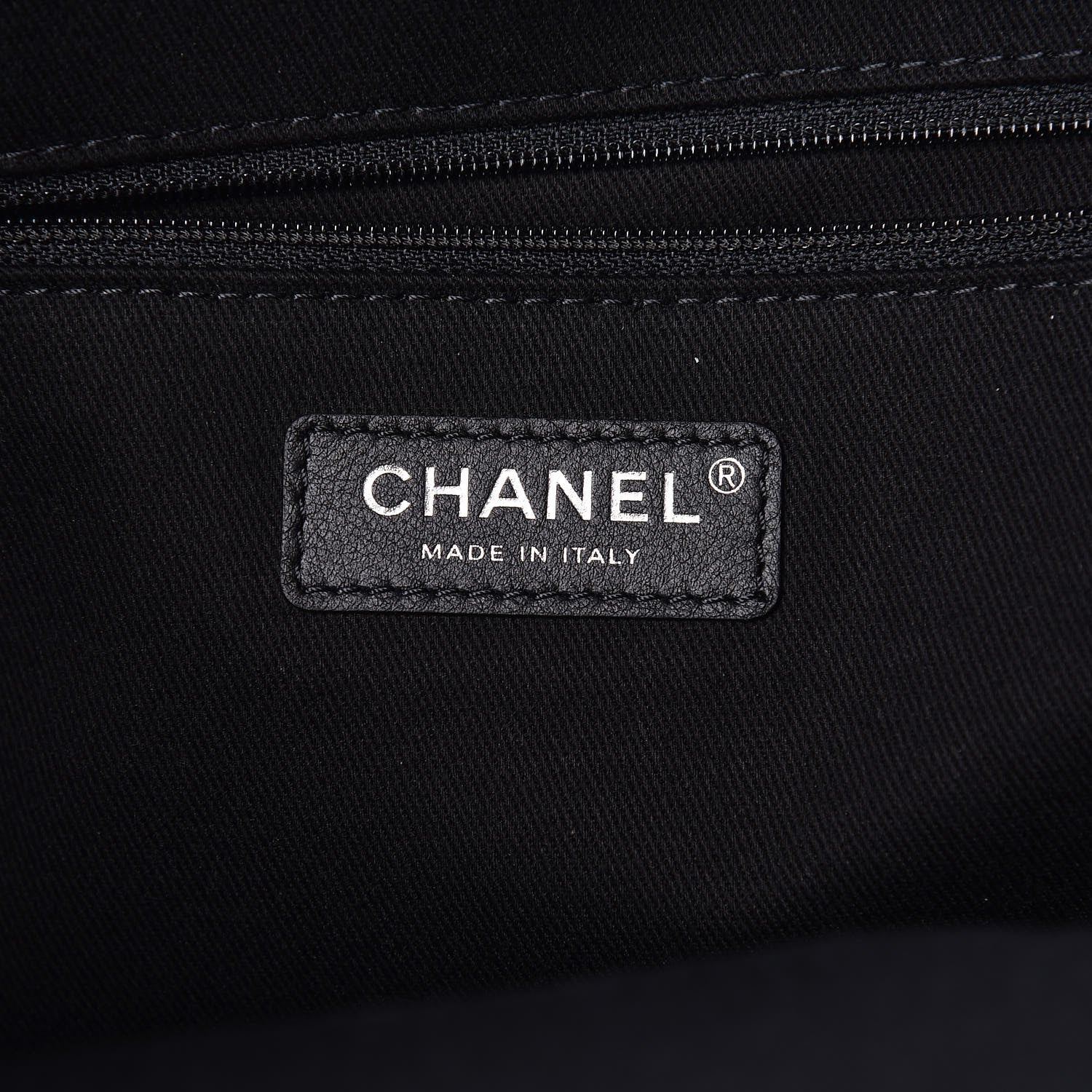 Chanel Lurex Boucle Large Deauville Tote Black 6 of 9