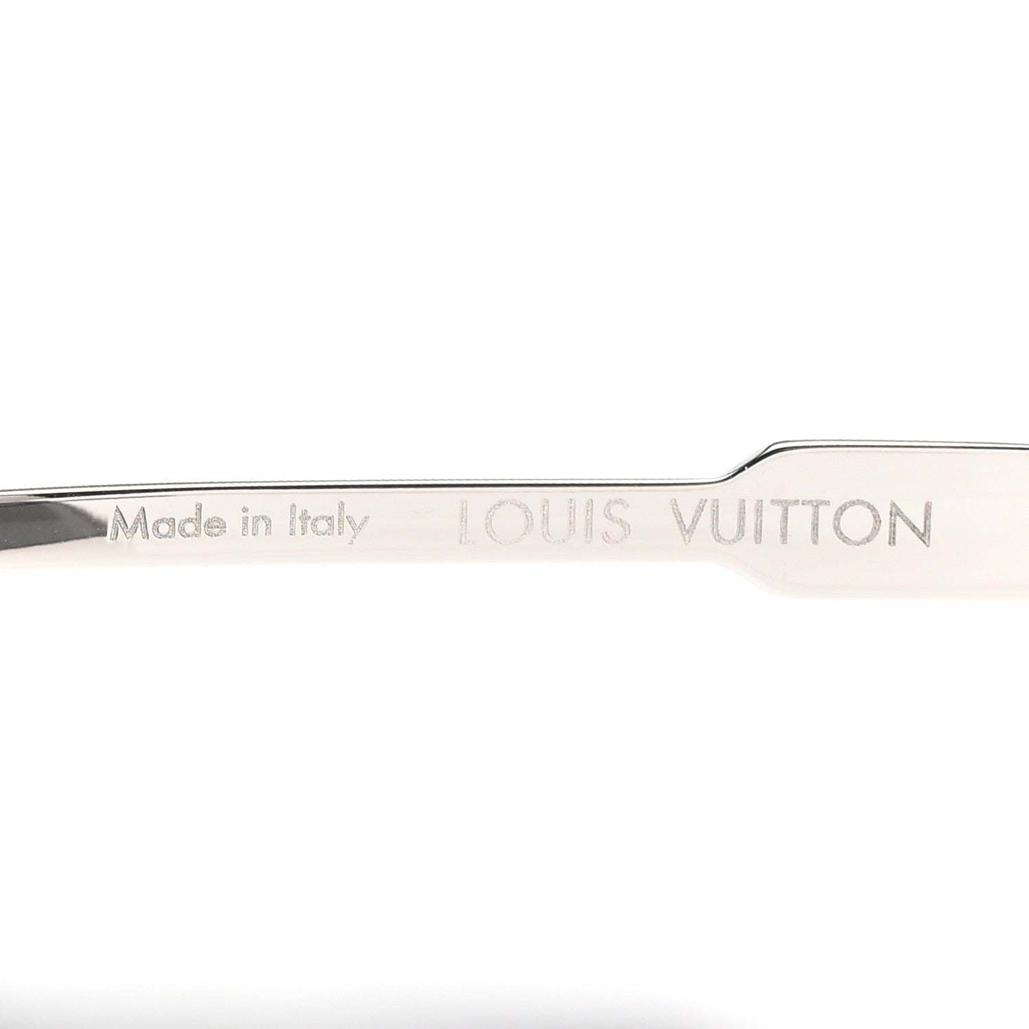 Louis Vuitton Metal Swarovski Crystal Cyclone Sunglasses Z1815U Silver 6 of 7