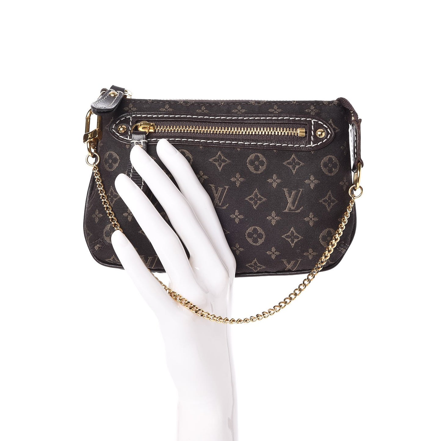 Monogram Idylle Mini Pochette Accessories Fusain