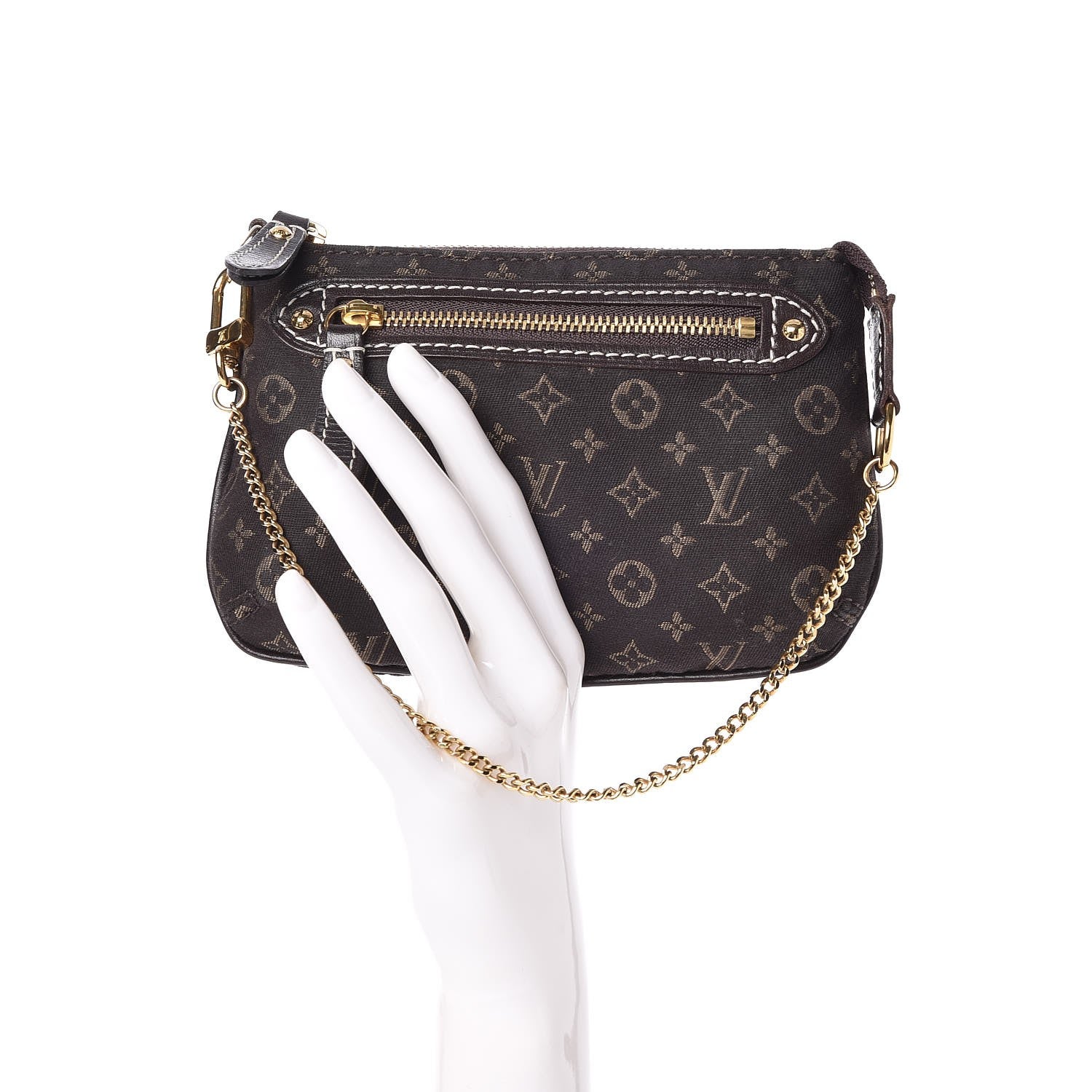 Louis Vuitton Monogram Idylle Mini Pochette Accessories Fusain 2 of 8