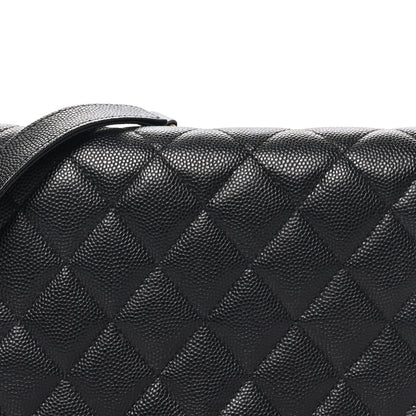 Chanel Caviar Quilted Boy Wallet On Chain WOC Black 8 of 10
