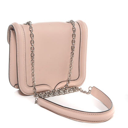 Alexander McQueen Leather Mini Heroine Chain Satchel Powder Pink 3 of 9