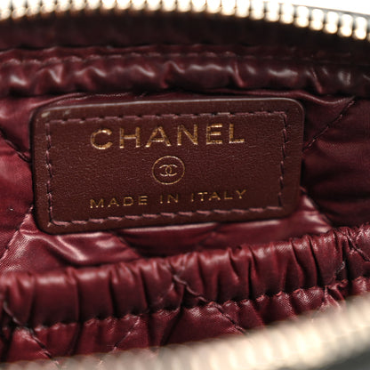Chanel Caviar Quilted Small Curvy Pouch Cosmetic Case Black 6 of 7