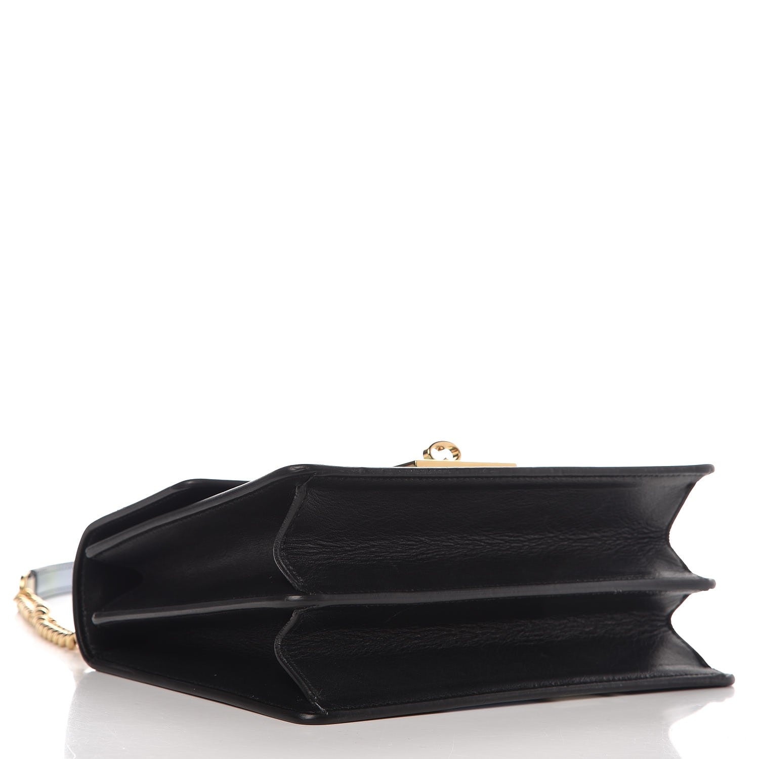 Dolce & Gabbana Patent Rosalia Shoulder Bag Navy White 4 of 8