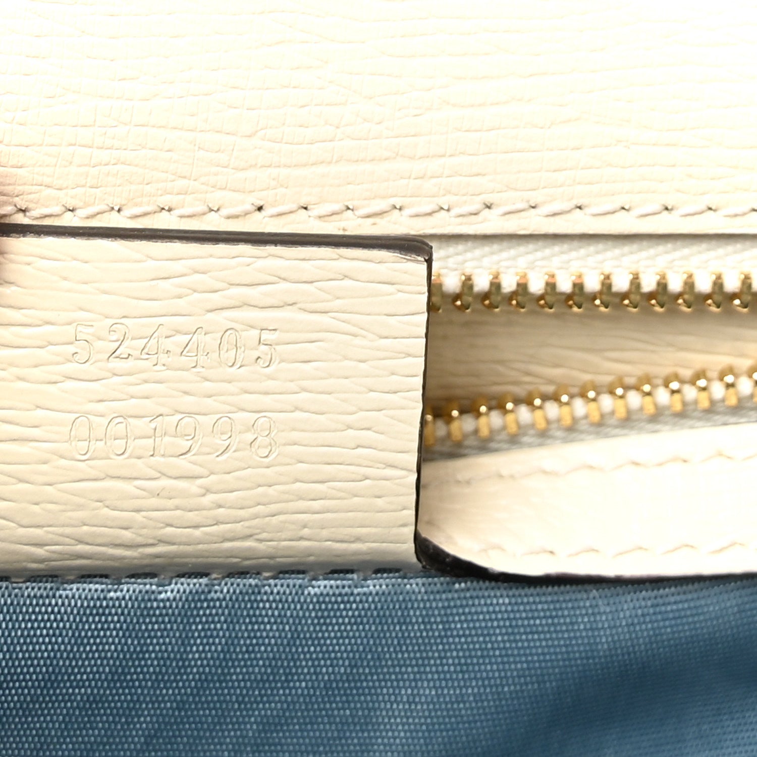 Gucci Calfskin Valentine's Day Exclusive Small Sylvie Top Handle Bag Ivory 7 of 10