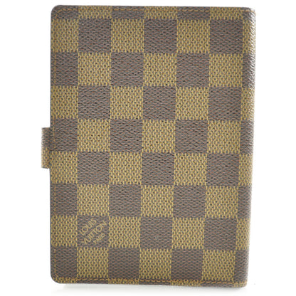 Louis Vuitton Damier Ebene Small Ring Agenda 4 of 8