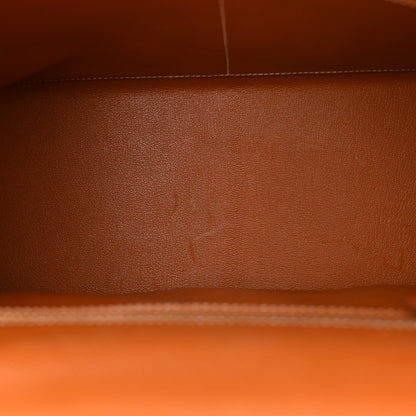 Hermes Courchevel Kelly Sellier 32 Gold 6 of 14