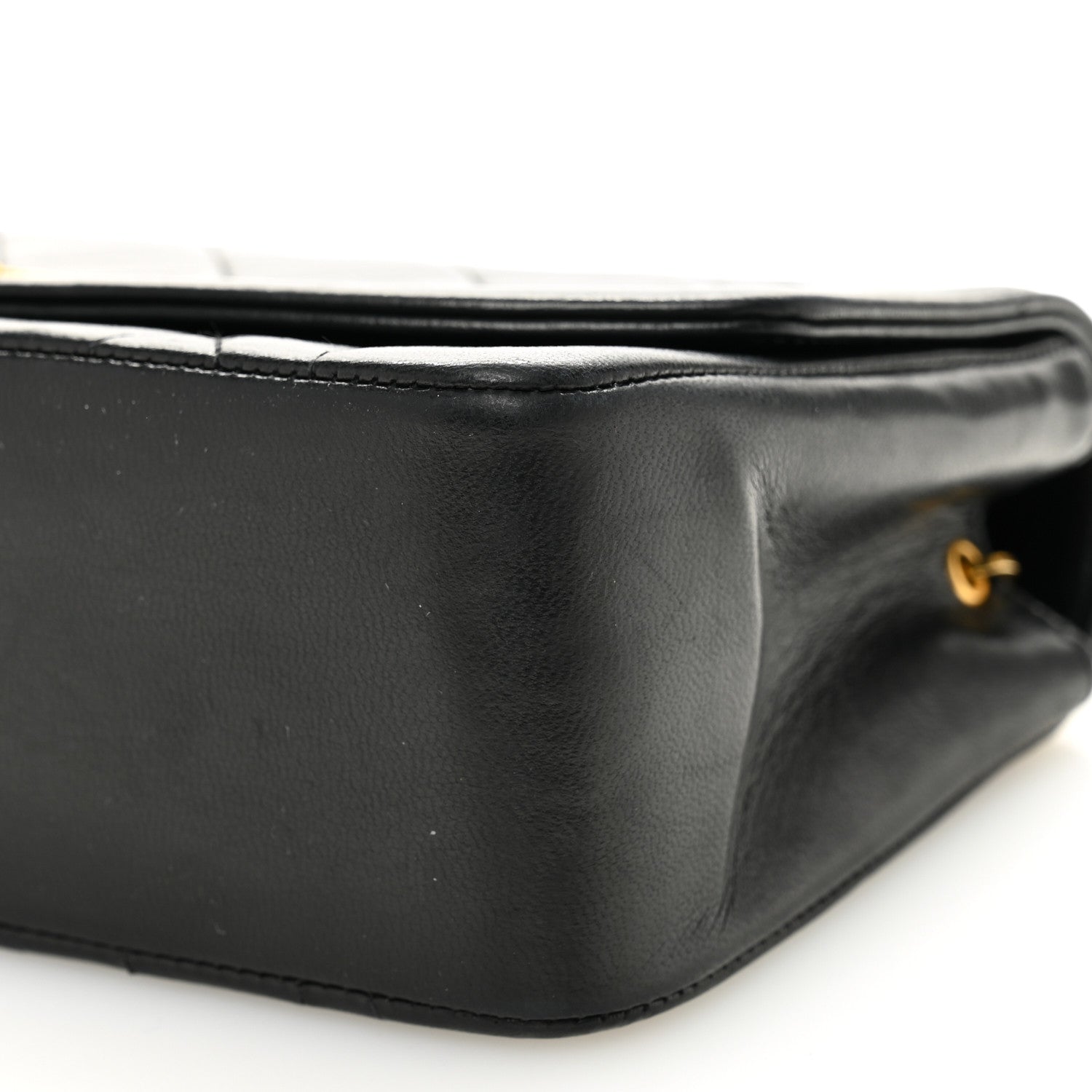 Chanel Lambskin Quilted Small Single Flap Black 11 of 11