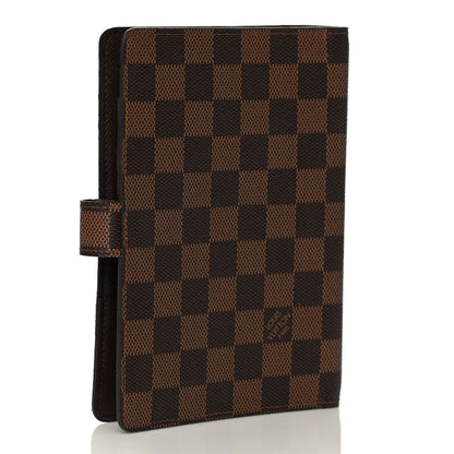 Louis Vuitton Damier Ebene Medium Ring Agenda Cover 3 of 9