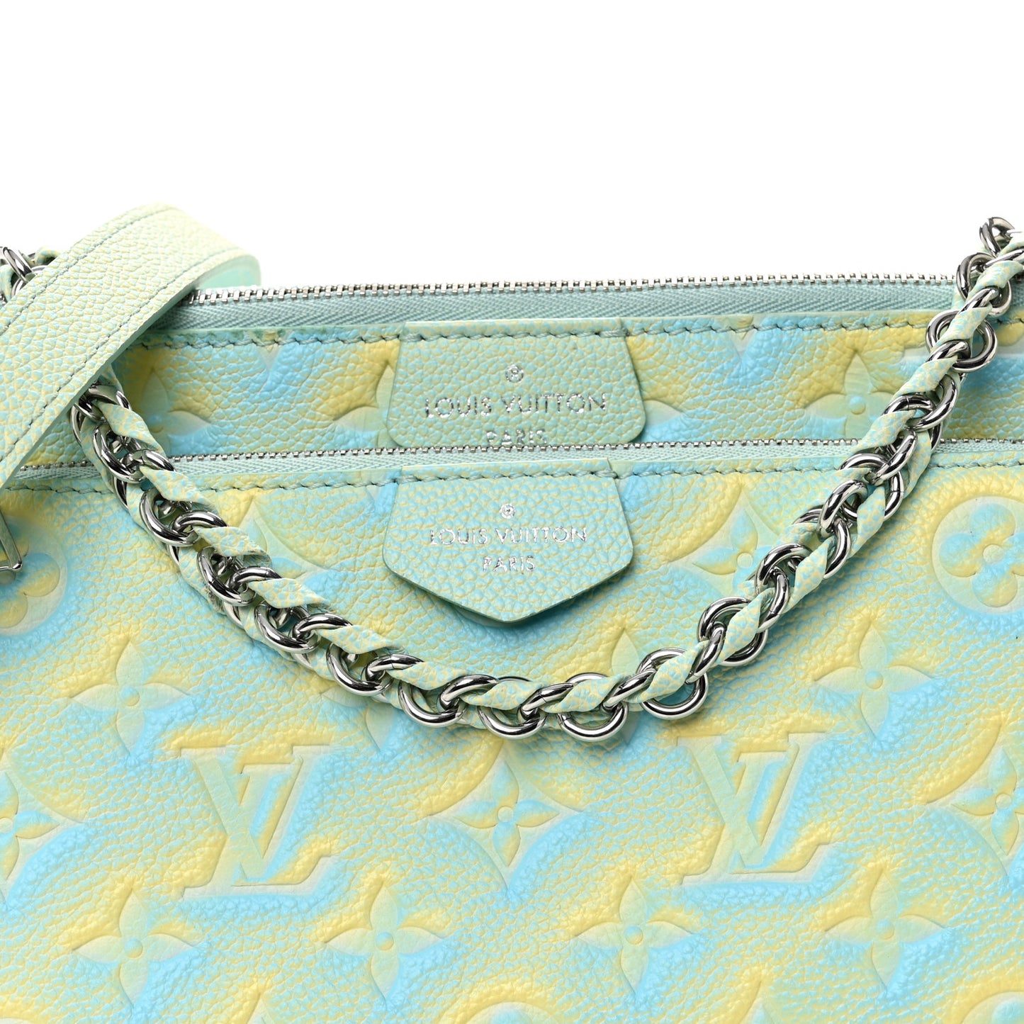Empreinte Monogram Summer Stardust Multi Pochette Accessories Water Green