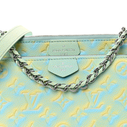 Louis Vuitton Empreinte Monogram Summer Stardust Multi Pochette Accessories Water Green 8 of 10
