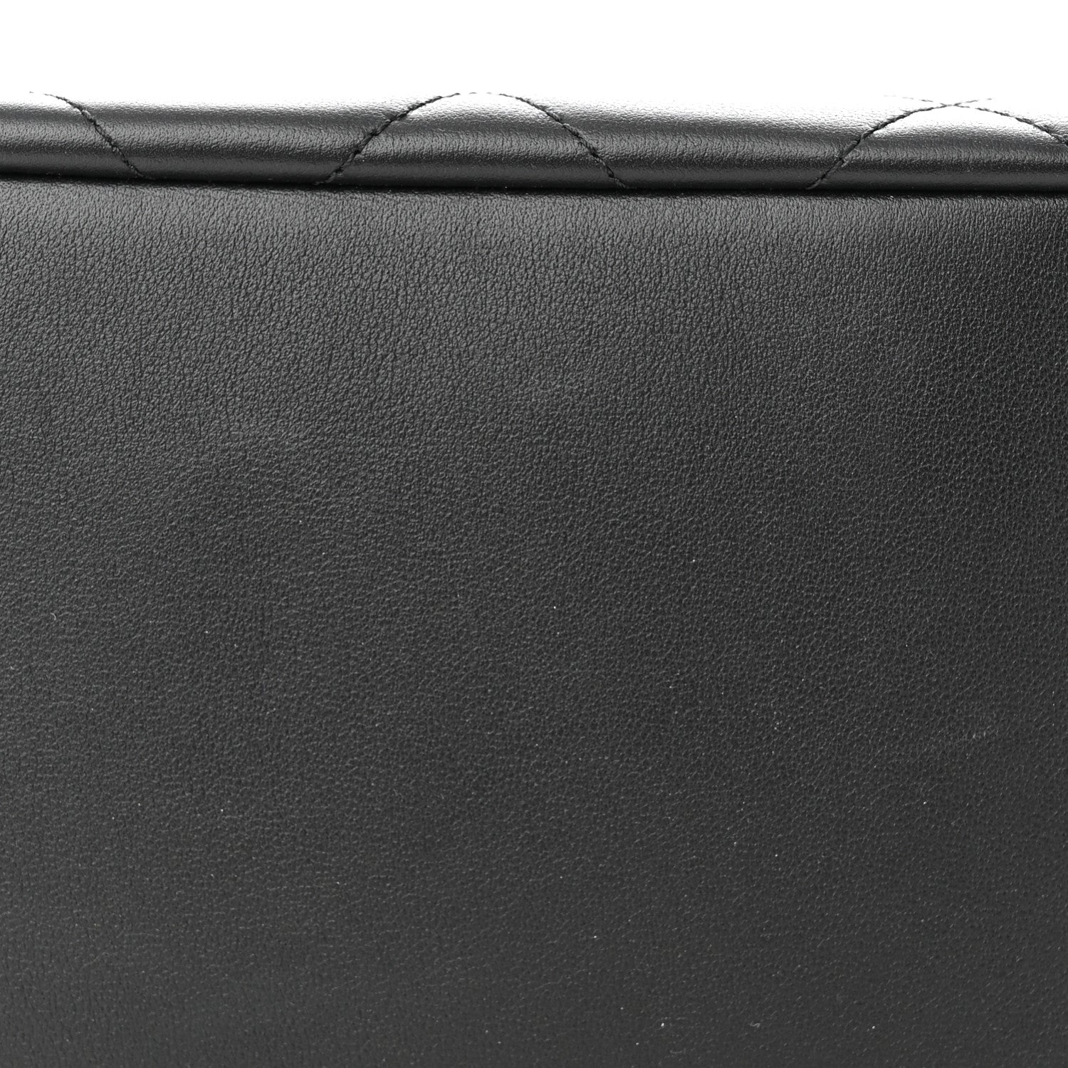 Chanel Calfskin Stitched Large Shopping Bag Black 11 of 12