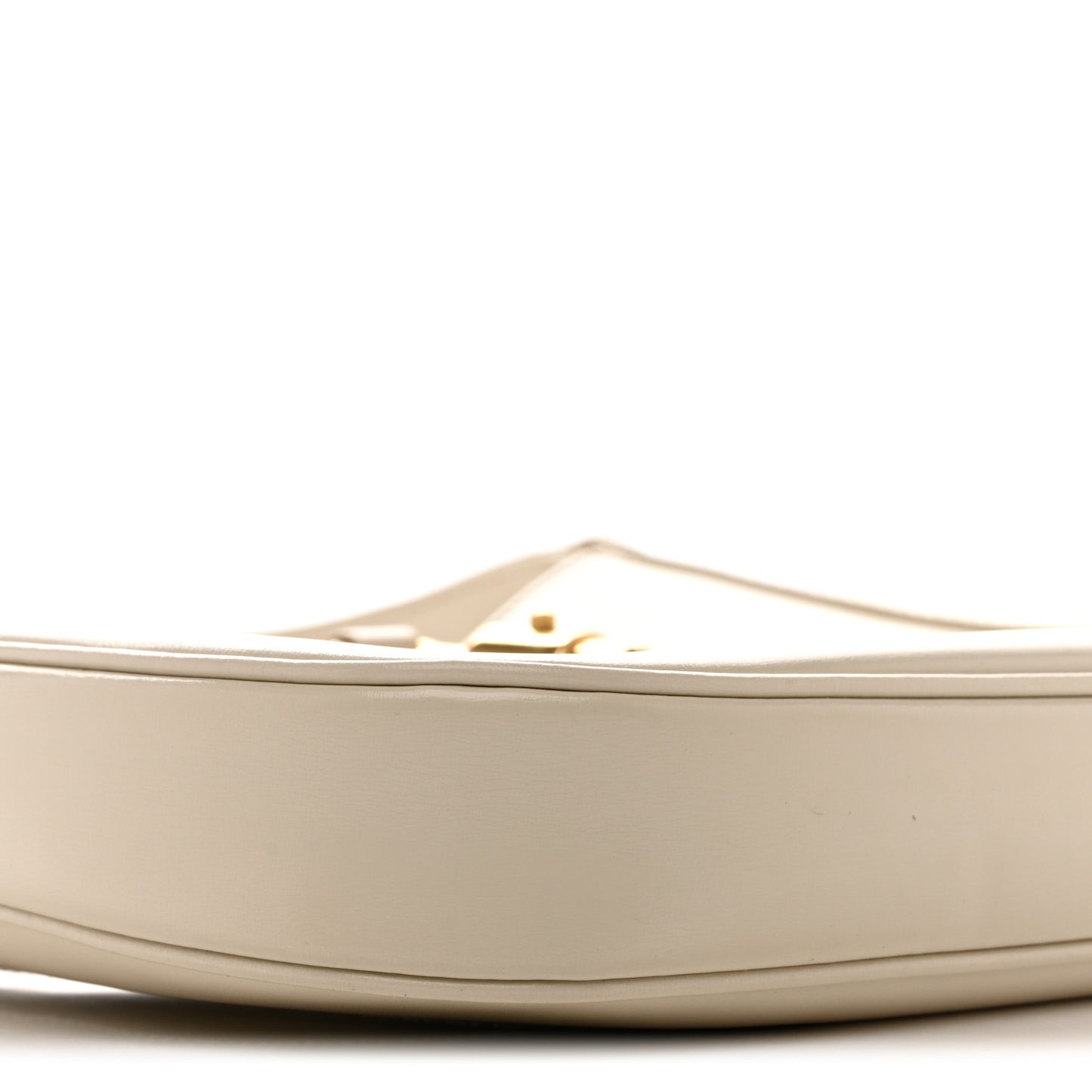 Boarded Dyana Lux Calfskin Small Jackie 1961 Hobo Mystic White