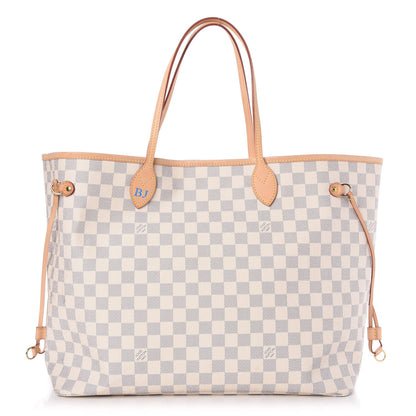 Louis Vuitton Damier Azur Neverfull GM 1 of 8