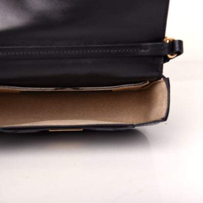 Givenchy Goatskin Quilted GV3 Mini Pocket Convertible Bag Black 5 of 10