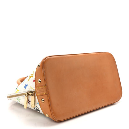 Louis Vuitton Monogram Multicolor Alma White 4 of 12