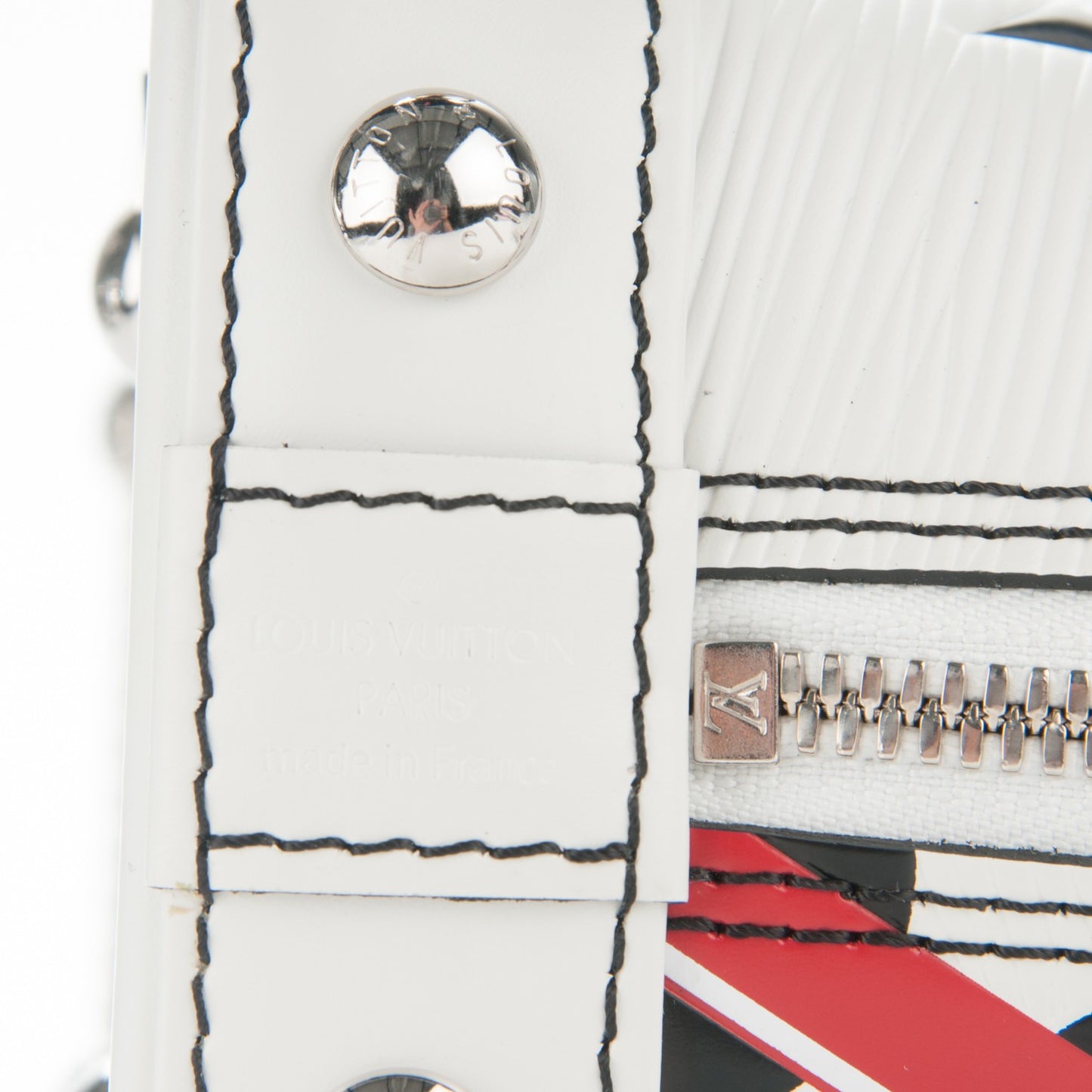 Epi Chain Flower Alma BB White
