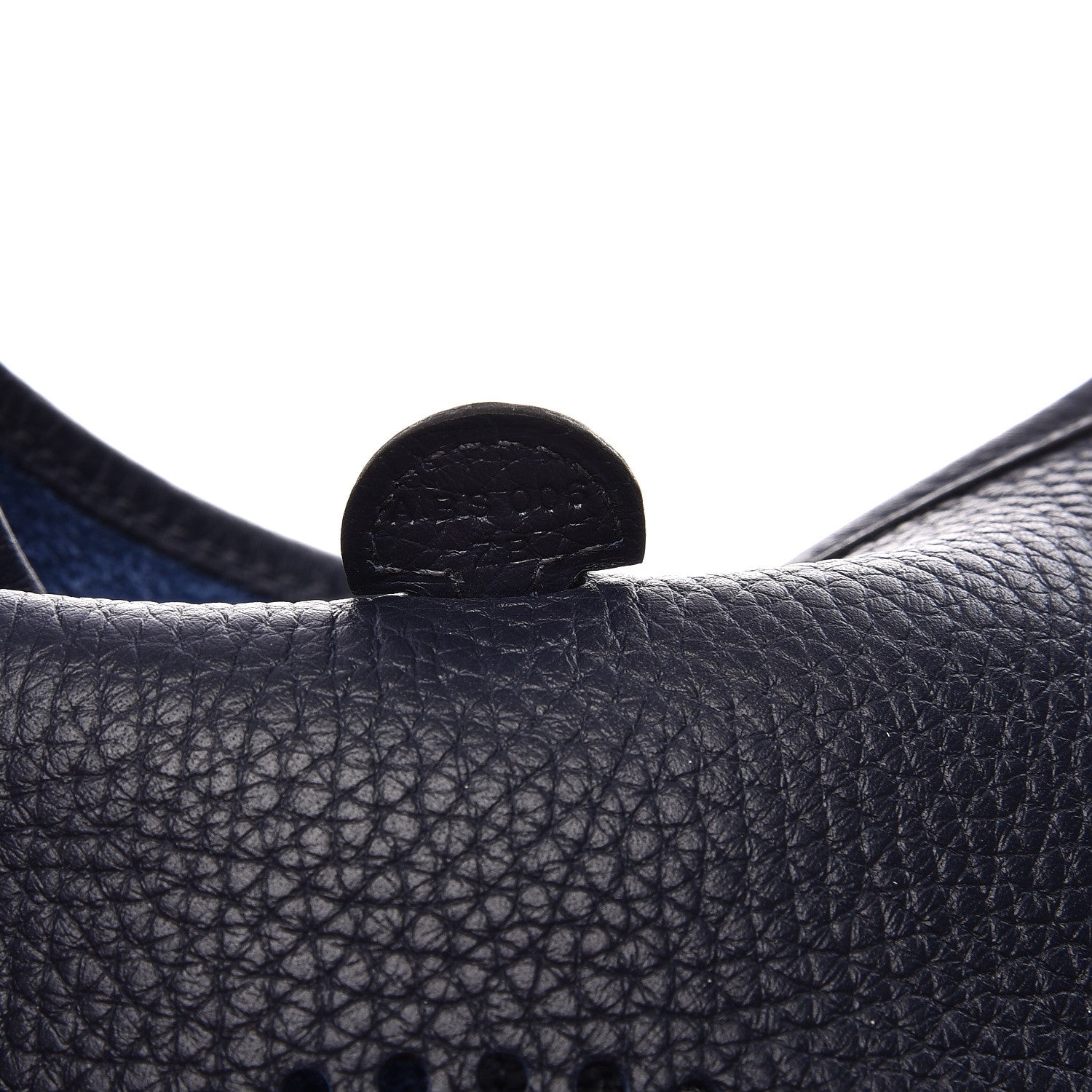 Hermes Taurillon Clemence Amazone Evelyne TPM Bleu Nuit Bleu Indigo 7 of 9
