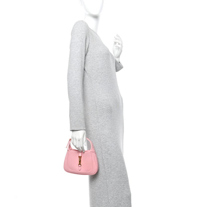 Gucci Boarded Dyana Lux Calfskin Mini Jackie 1961 Hobo Wild Rose 2 of 9