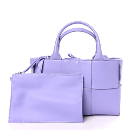 Bottega Veneta Nappa Maxi Intrecciato Mini Arco Tote Wisteria 4 of 10