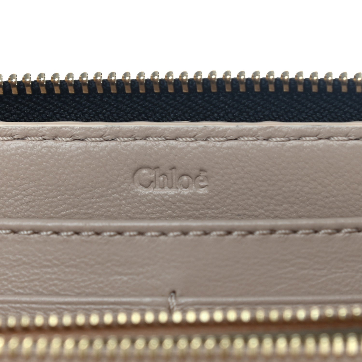 Chloe Grained Calfskin Marcie Long Zip Around Wallet Black 6 of 8