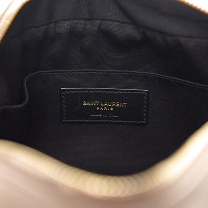 Saint Laurent Calfskin Matelasse Monogram Lou Camera Bag Dusty Grey 5 of 8