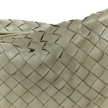 Bottega Veneta Nappa Intrecciato Teen Jodie Hobo Travertine 9 of 11
