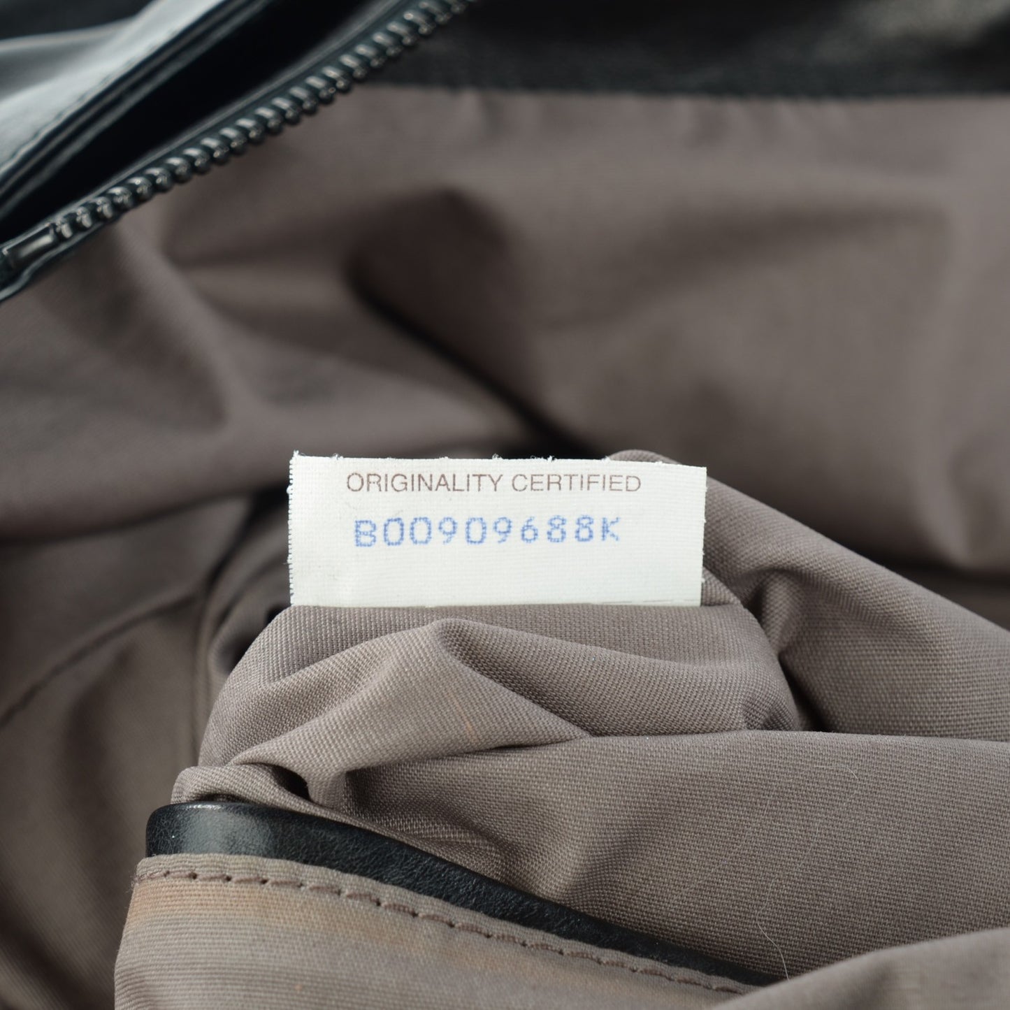 Leather Lightweight Duffel Black