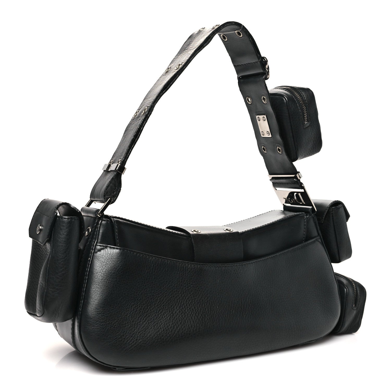 Christian Dior Street Chic Columbus Ave Shoulder Bag Black 3 of 11