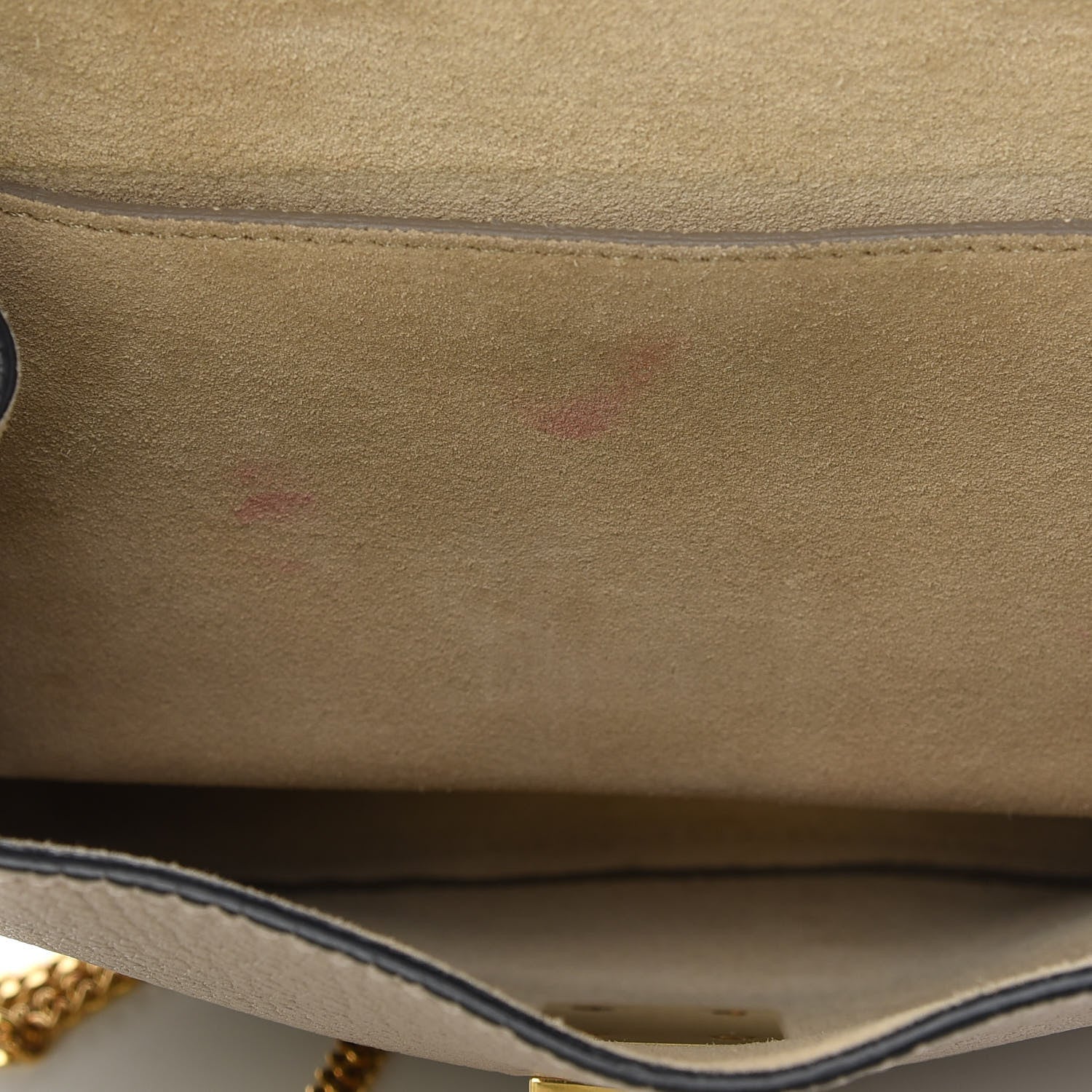 Chloe Grained Lambskin Drew Shoulder Bag Motty Grey 6 of 10