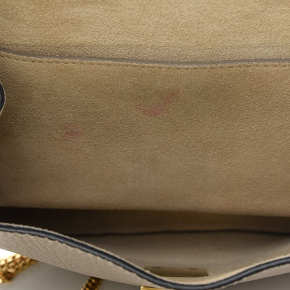 Chloe Grained Lambskin Drew Shoulder Bag Motty Grey 6 of 10