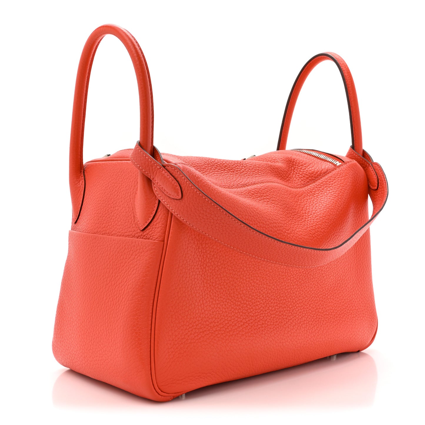 Taurillon Clemence Lindy 30 Rouge Pivoine
