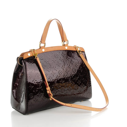 Louis Vuitton Vernis Brea GM Amarante 3 of 7