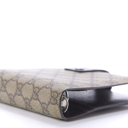 Gucci GG Supreme Monogram Standard Agenda Dark Brown 6 of 9