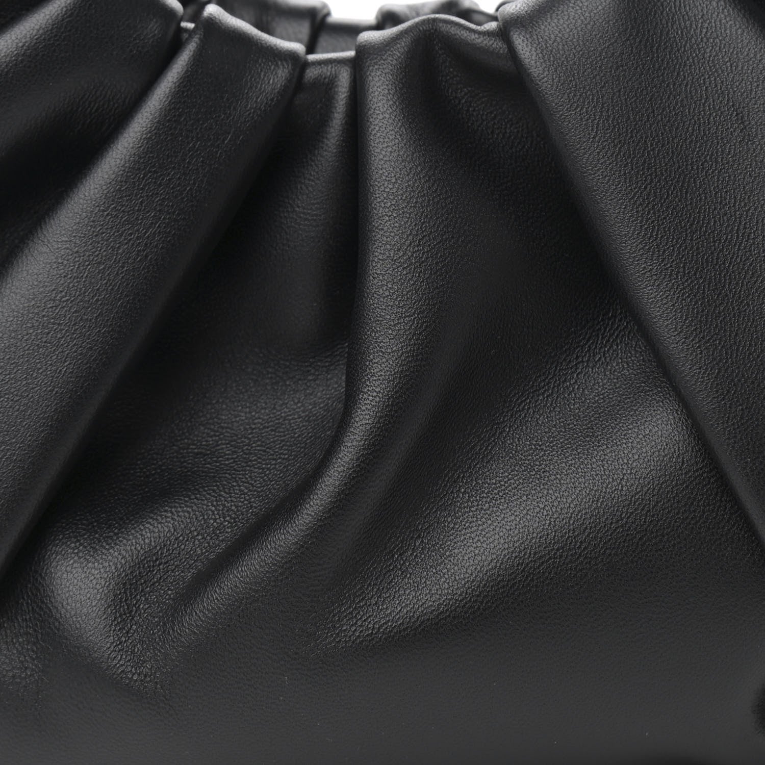 Mansur Gavriel Lambskin Mini Scrunchie Bag Black 7 of 9