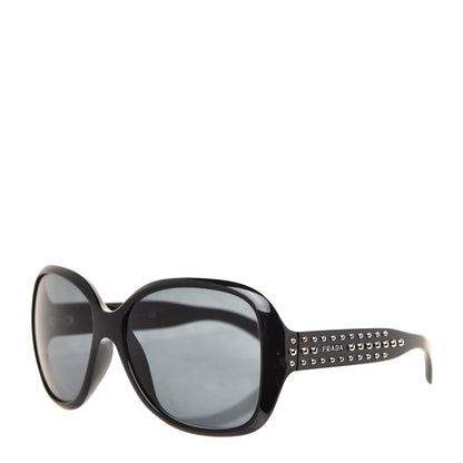 Prada Studded Sunglasses SPR 04M Black 1 of 8